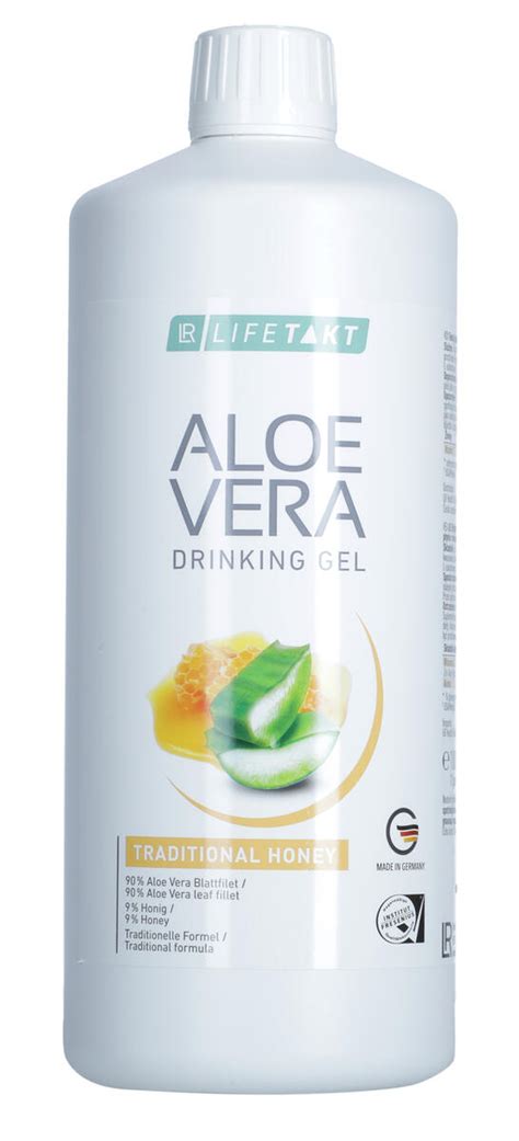 Aloe vera rastlina a fľaša Aloe Vera Drinking Gél Broskyňa