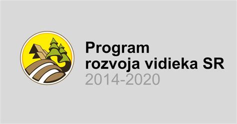 Logá finančnej podpory projektu z Programu rozvoja vidieka SR
