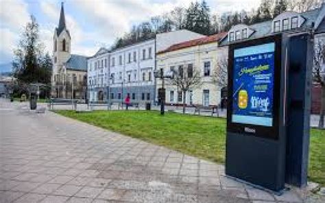 Mapa doručovacích oblastí v Dolnom Kubíne a okolí