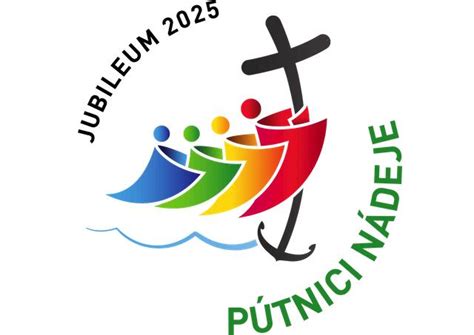 Logo Jubilejného roka s kotvou nádeje