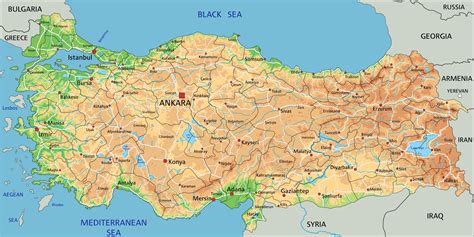 Mapa oblasti Halfeti v Turecku