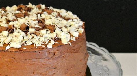 Čokoládové hoblinky na torte
