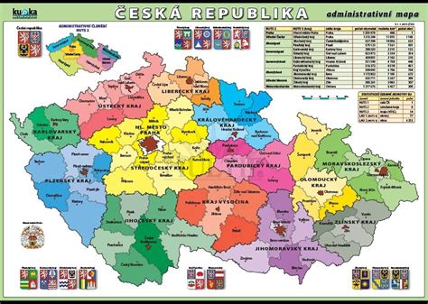 Česká republika mapa