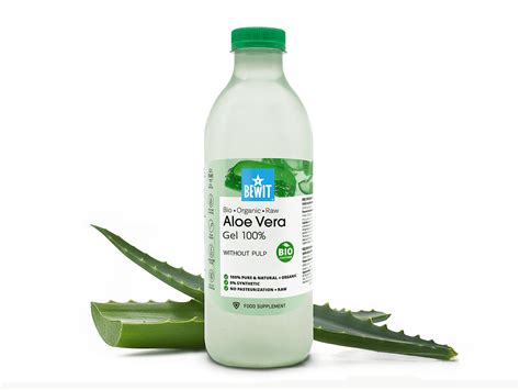 Produktový záber na Bio Aloe vera gél
