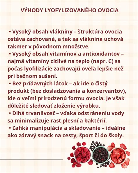 Zloženie ovocia v nápoji - infografika