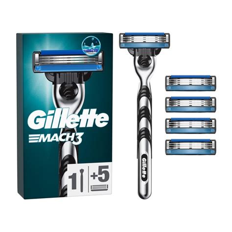 Porovnanie rôznych Gillette Mach3 hlavíc
