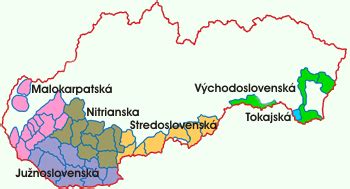 Zónové členenie vinohradníckych oblastí Slovenska