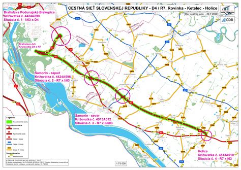 Mapa Dunajskej Lužnej s vyznačenými kvetinárstvami