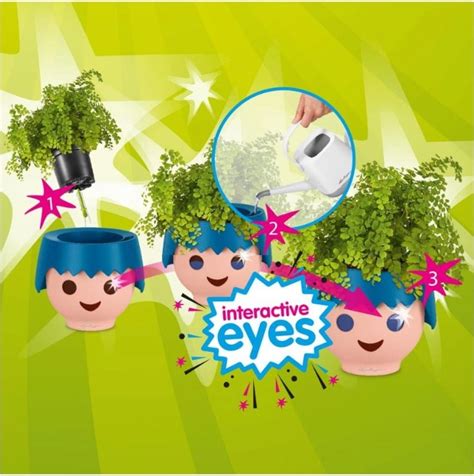 kvetináč Lechuza OJO v tvare hlavy PLAYMOBIL