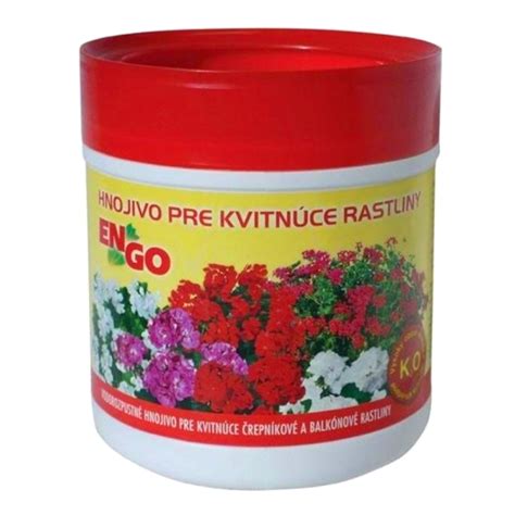 Hnojivo určené pre kvitnúce rastliny