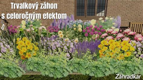 Záhon s celoročným efektom