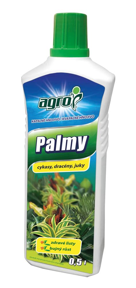 Draslíkové hnojivo pre palmy