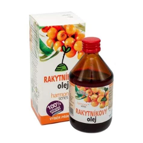 Rakytníkový olej a kozmetika s rakytníkom