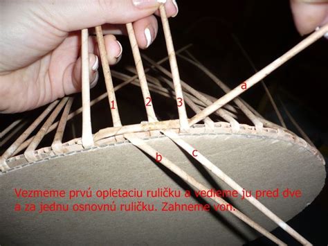 Nákres opletania dvomi ruličkami