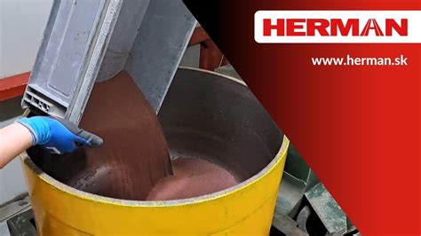 Miešanie betónovej zmesi v nádobe