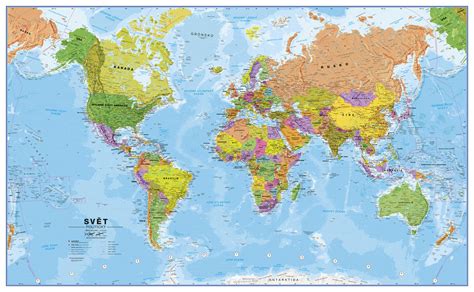 Mapa hlavných obilníc sveta