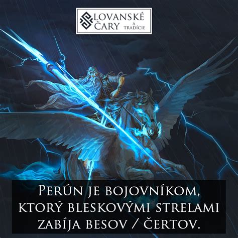 Perún - slovanský boh hromu a bleskov