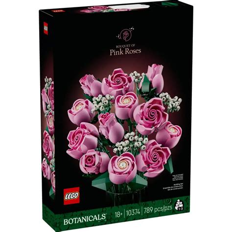 Zostavená kytica z LEGO Botanicals