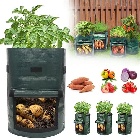 Obyčajné rašlové vrecia na pestovanie kvetov