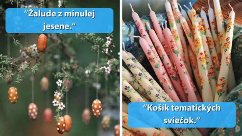 Príklady kreatívnych veľkonočných dekorácií z prírodných materiálov