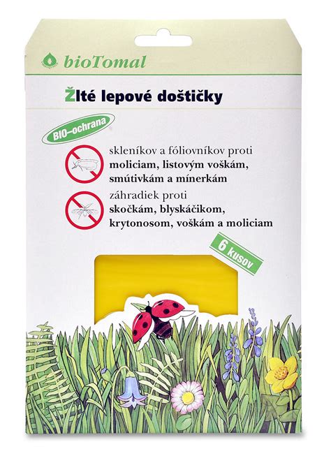 Žlté lepové doštičky v kvetináči