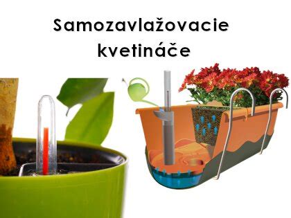 Schéma samozavlažovacieho truhlíka