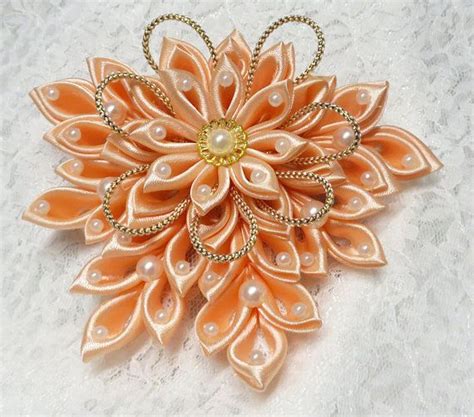 Kanzashi kvety