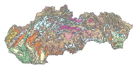 mapa veľkosti poľnohospodárskych blokov na Slovensku