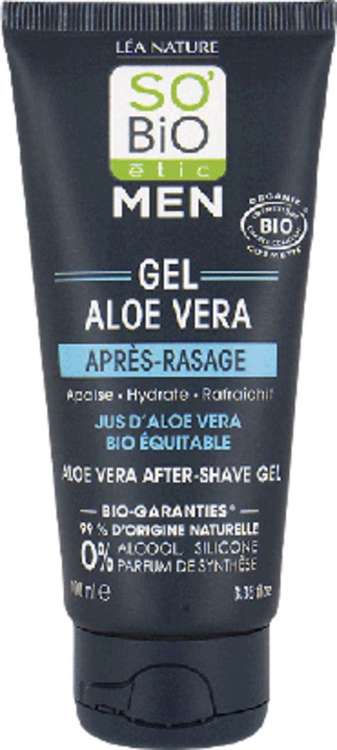Aloe vera gél po holení