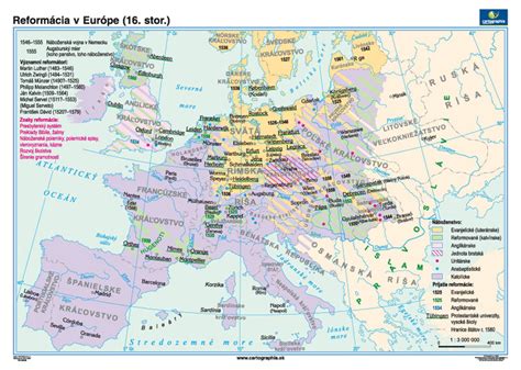 Mapa rozšírenia brečtanu v Európe