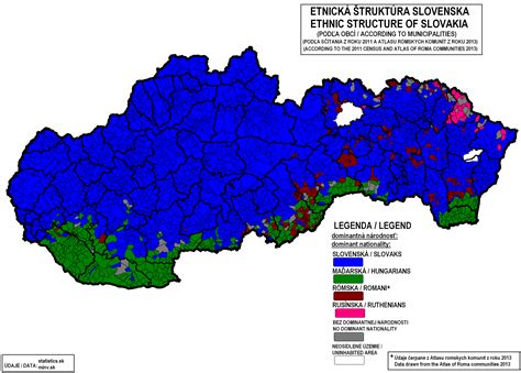 mapa lesnatosti Slovenska a druhové zloženie drevín