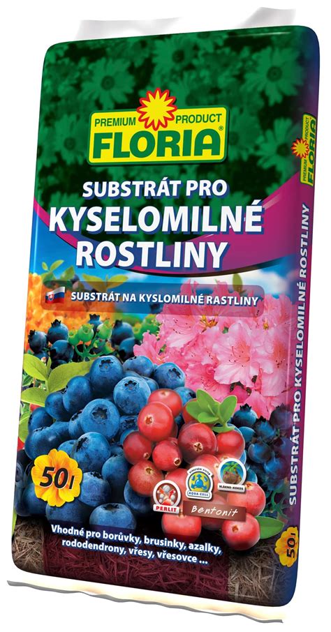 Substrát pre kyslomilné rastliny