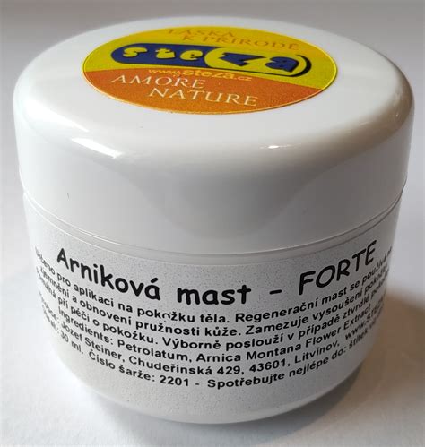 Arniková masť a tinktúra