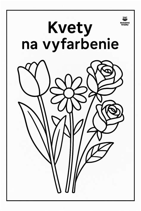 Kvety s priloženou pohľadnicou