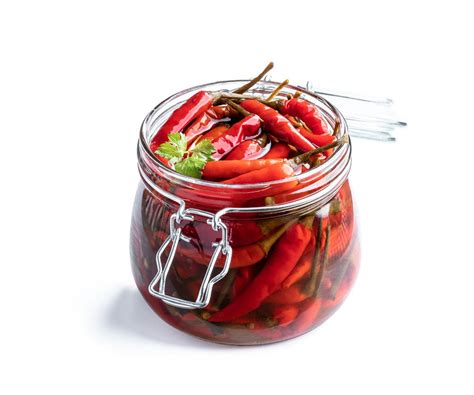Spracované chilli papričky