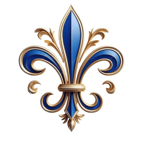 zlatý symbol fleur-de-lis na kráľovskom plášti