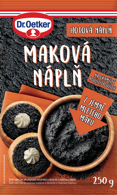 Použitie maku v rôznych pokrmoch