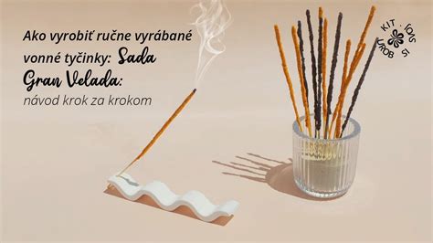 ručne vyrábané vonné tyčinky